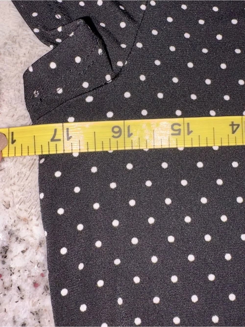 Michael Kors Polka Dot Skater Dress sz medium very stretchy & flowy EXCELLENT